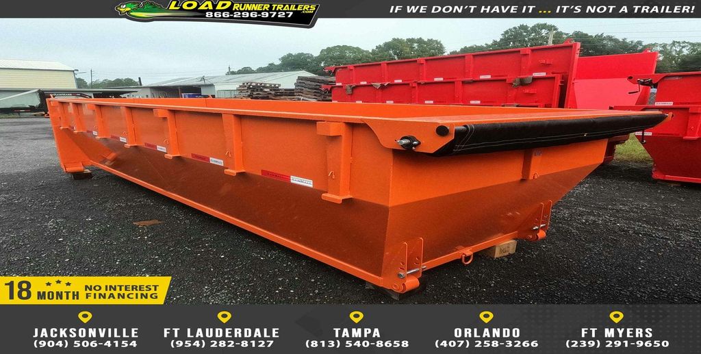 New Rawmaxx 7 x 20 Dumpster Roll Off Trailer — Trailer Tails LLC — view 3